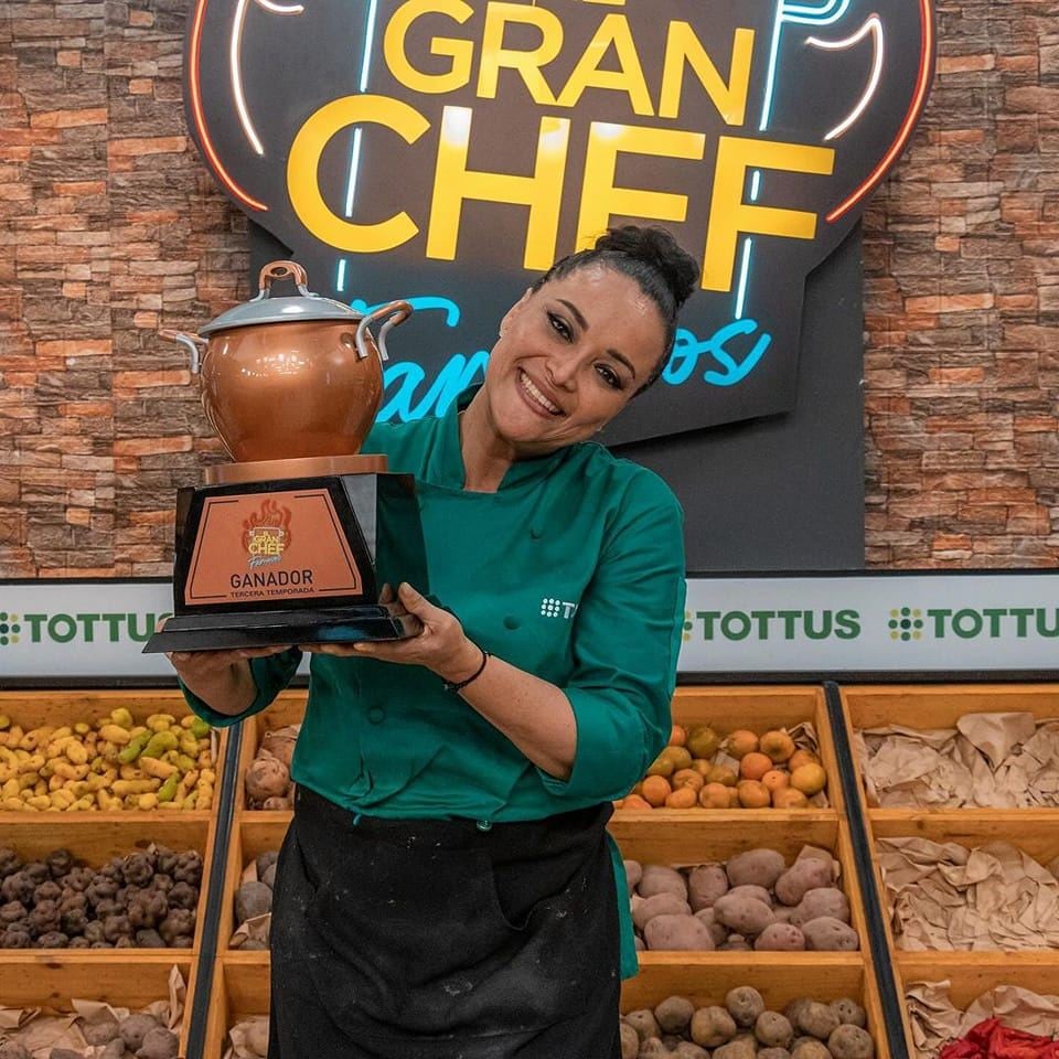 Ganó el concurso de cocina El Gran Chef: Famosos. Foto: Internet.