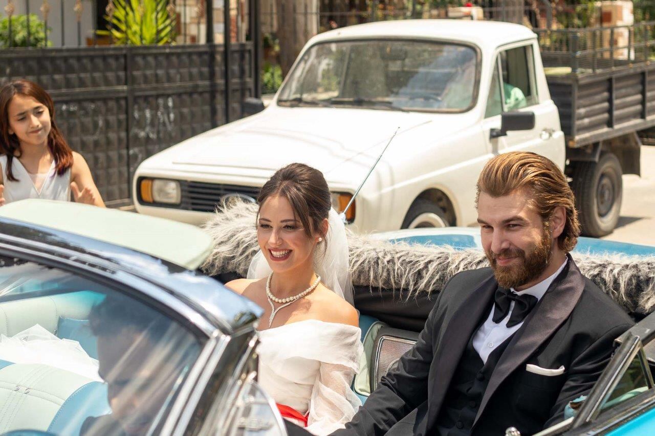Los novios rumbo al altar (Foto: Tims & B Productions)