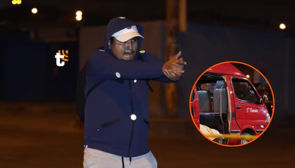 TROME- ¡Realizan pericia policial tras triple crimen en ataque a combi de ‘Los Rojitos’! Presunto autor estuvo presente