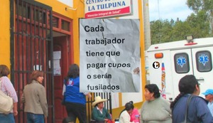 Extorsionan a personal de centro de salud en Cajamarca: “Paguen cupo o serán fusilados”