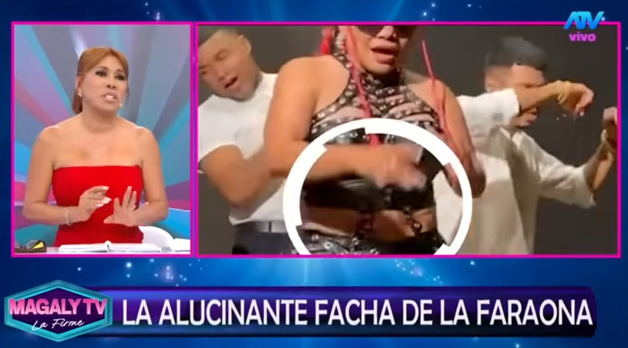 Magaly opinó sobre la ropa de Marisol en su videoclip.