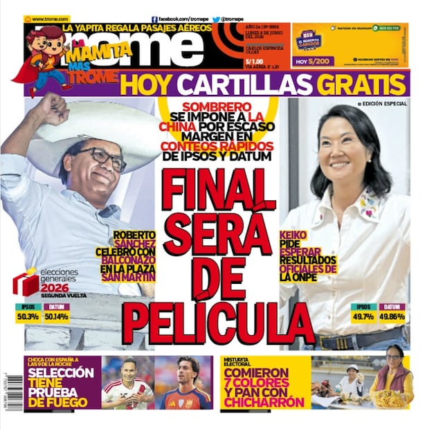 Portada Trome