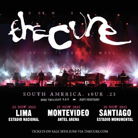 The Cure confirma la fecha de su concierto en Perú. (Foto: Instagram)