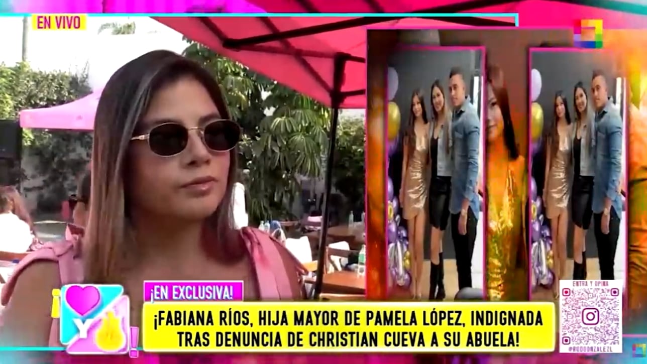Fabiana Ríos espera que Christian Cueva recapacite por sus hermanos.