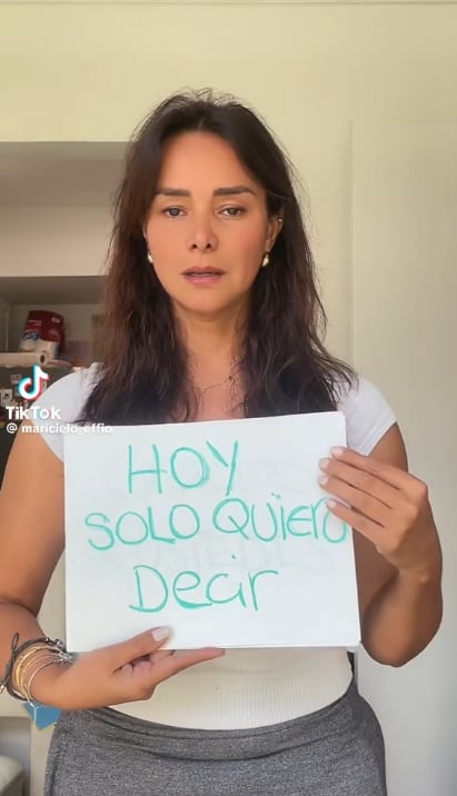 Maricielo Effio envía sentido mensaje desde Miami.