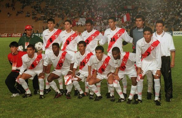 Miguel Miranda, Alfonso Dulanto y Roberto Palacios eran los mayores del seleccionado que participó en la Copa América de 1997. (Foto: Getty Images / Video: YouTube)