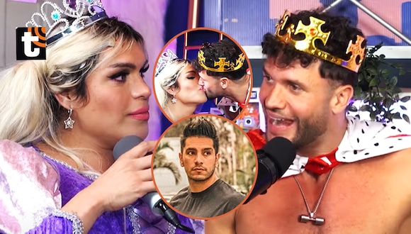 Fabio Agostini y su beso con Wendy Guevara