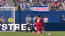 Mira el GOLAZO de Kevin Pina que puso adelante a Cabo Verde sobre Uruguay | VIDEO