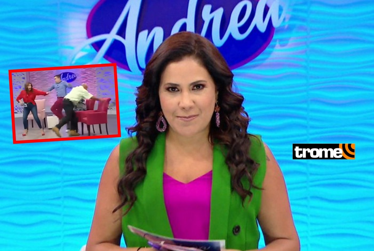 Andrea Llosa se pronuncia tras bronca en su programa
