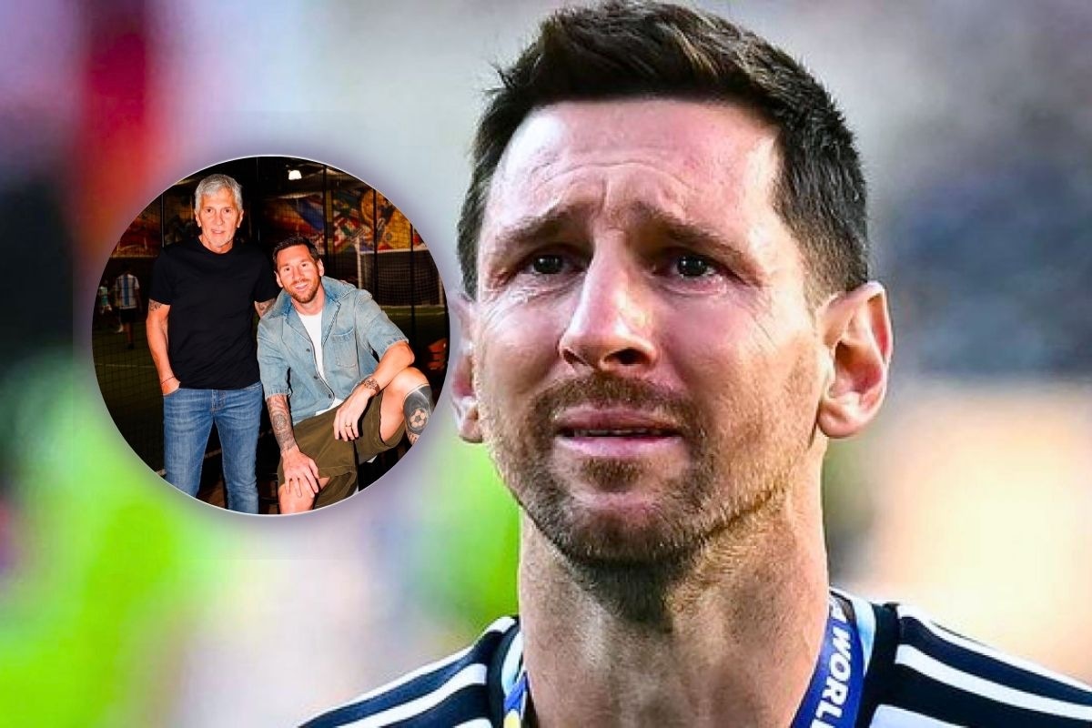 LIonel Messi expresó todos su dolor tras la muerte de su padre con sus seguidores (Foto: @TYCSports)