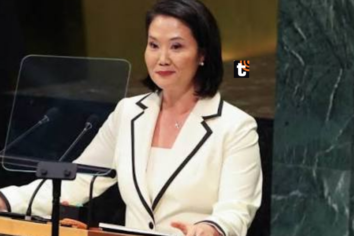 Keiko Fujimori, presidenta del Perú.
