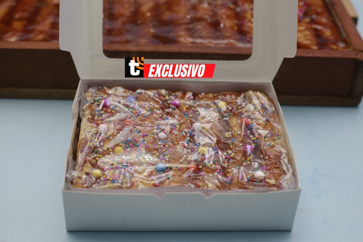 Don Lucero, de 88 años, se hizo viral en redes sociales gracias a sus deliciosos turrones y al apoyo de sus nietas. Foto: Jessica Vicente.