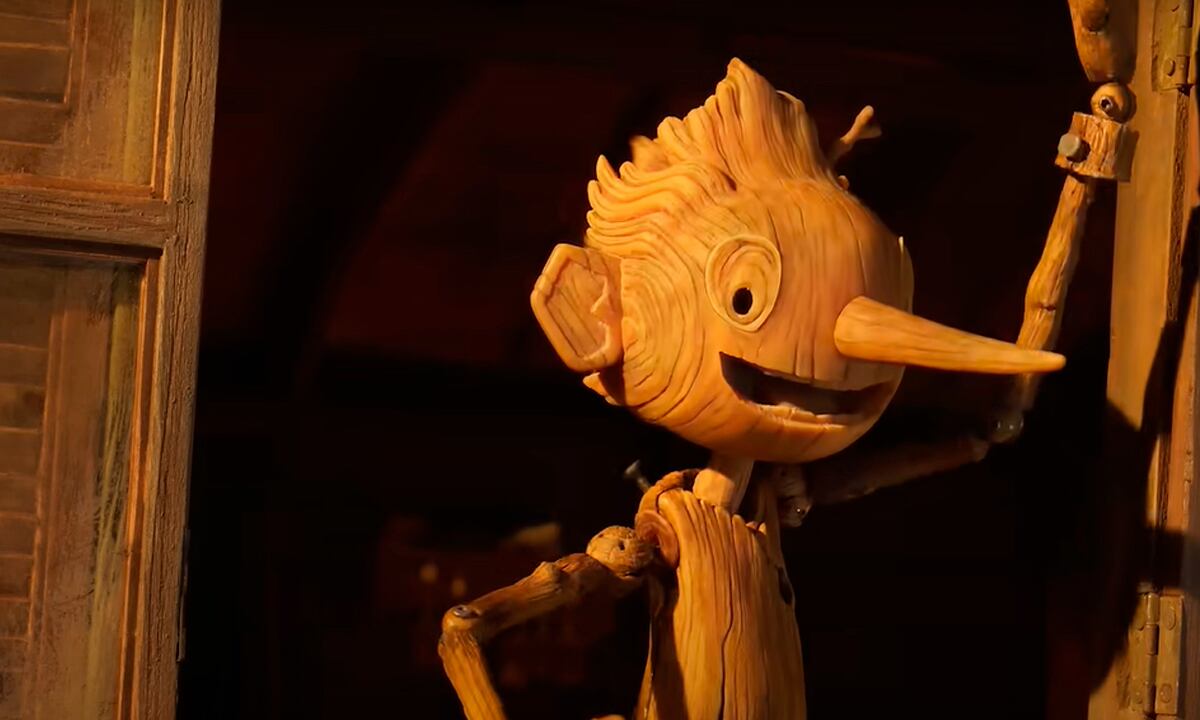 Pinocho de Guillermo del Toro está nominada en la categoría de mejor película. (Foto: Captura/YouTube-Netflix)