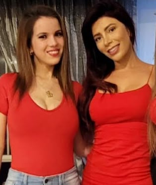 Greissy Ortega y Milena Zárate juntas cuando estaban en buenos términos.