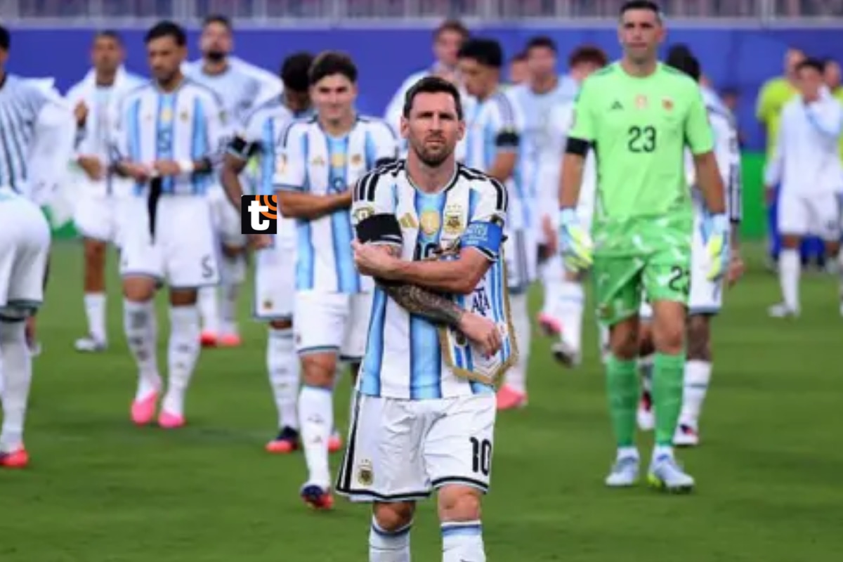 Equipo de la selección Argentina.