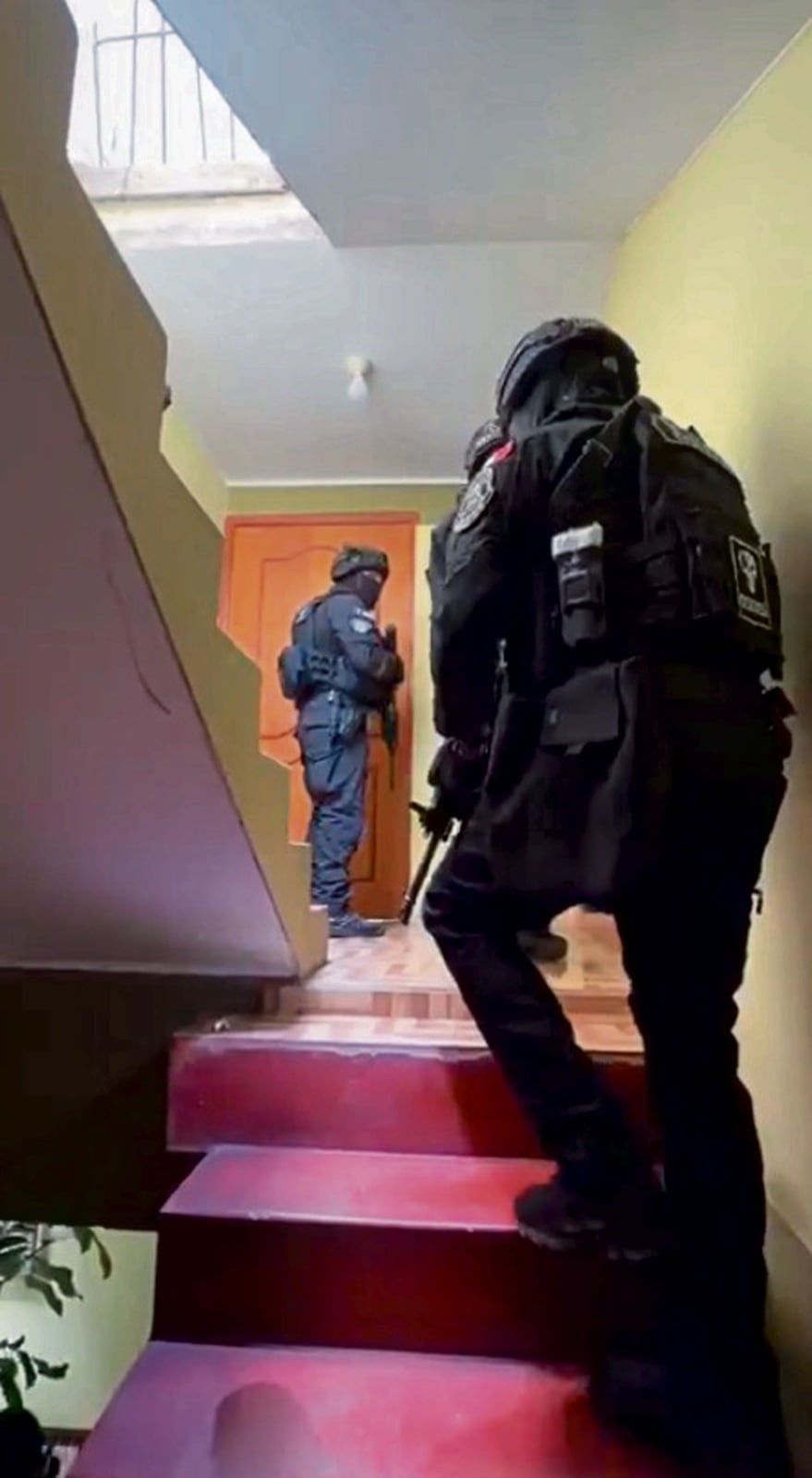 Intervención a la casa de Néstor Said Niño de Guzmán Valdivia