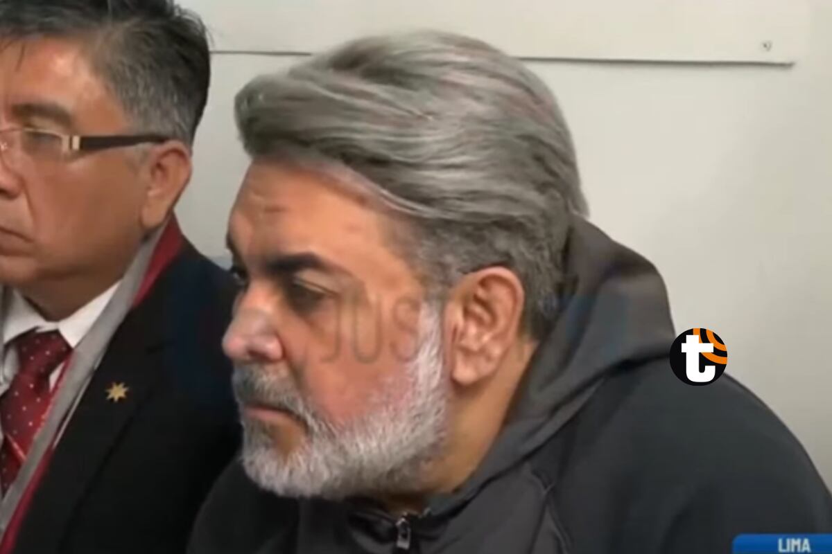 Andrés Hurtado en audiencia de control de identidad