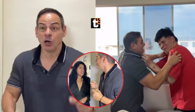 Mark Vito ‘encuentra’ a Leslie Echevarría con otro hombre y termina agarrándolo a golpes