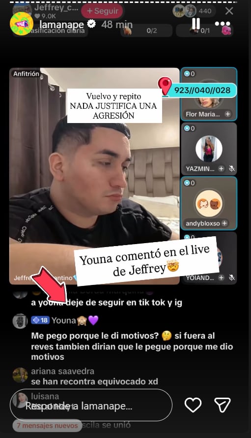 Youna escribe mensaje tras supuesta agresión recibida por parte de Samahara en fiesta post 'La Prisión de Destino 2'.