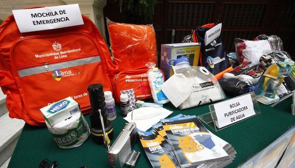 Revisa a continuación todo lo que debería tener tu mochila de emergencia en caso de sismos.