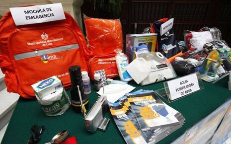 Mochila de emergencia: todo lo que debes tener tras temblor en Callao que remeció Lima