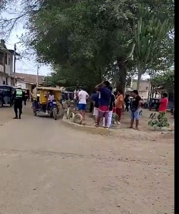 Asesinan a hombre frente a su madre en el asentamiento humano en Sullana.