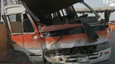 Puente Piedra: Doce heridos en choque de combi contra muro en la Panamericana Norte | VIDEO