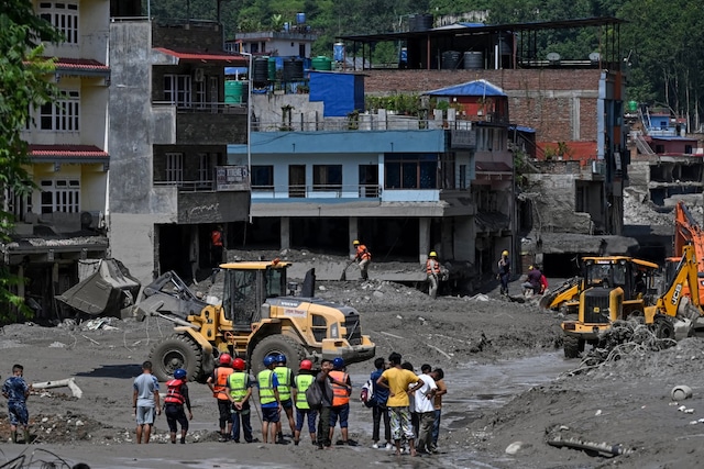 Tragedia en Nepal. Foto: Arun SANKAR / AFP