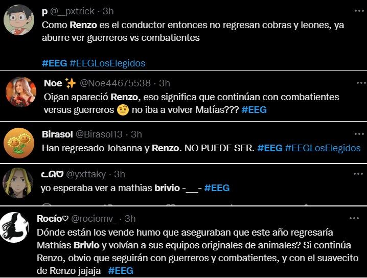 Así reaccionaron algunos usuarios tras ver a Renzo Schuller en la conducción. | FOTO: Twitter