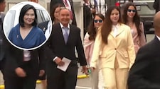 ¡Robaron miradas! Las hijas de Keiko Fujimori destacan con elegantes looks en el Congreso