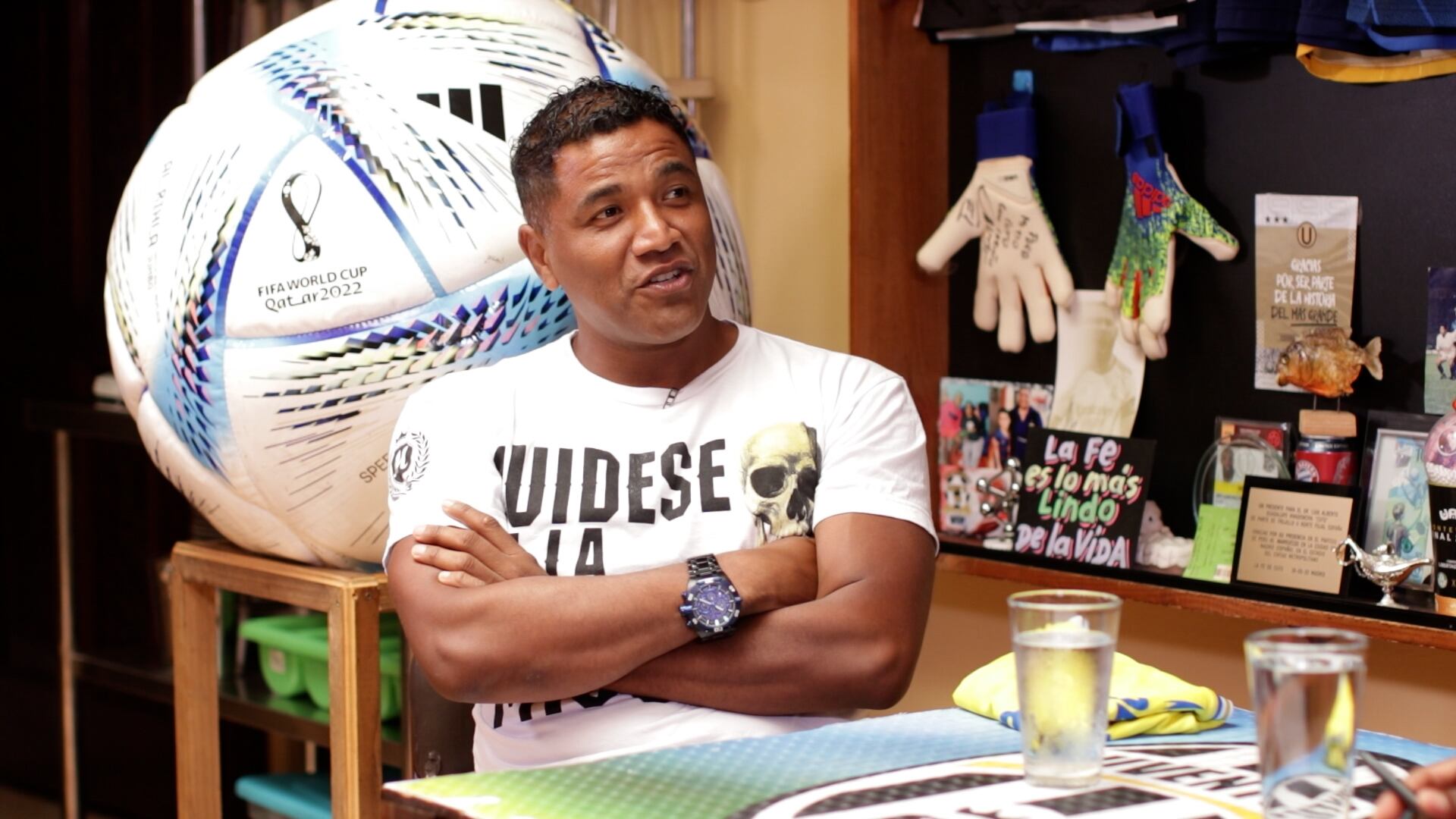 Chemo Ruíz en La Fe de Cuto