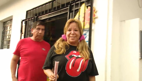 TROME | Eva María Abad volvió al lado de su expareja (Magaly Tv)