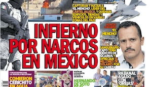 INFIERNO POR NARCOS EN MÉXICO