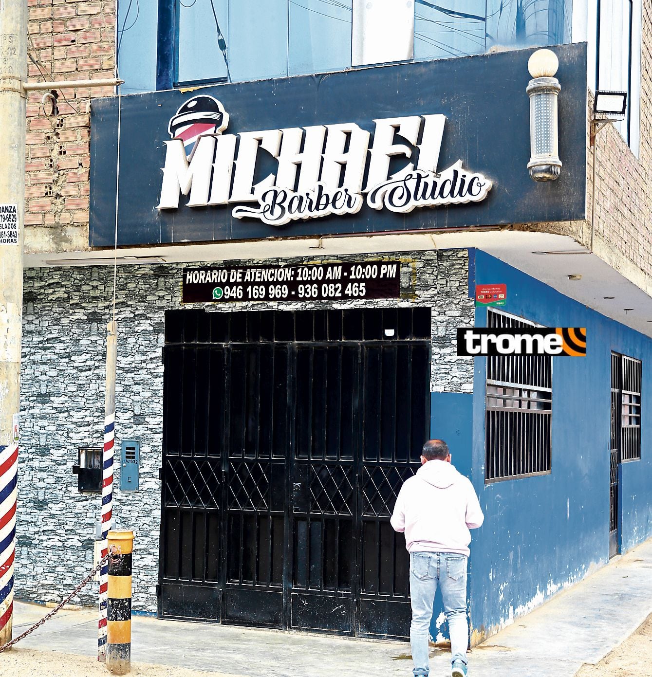 Policía capturó a balazos a ‘Los Gatilleros de La Perla’ tras asalto a barbería. (Foto: Composición/Trome)