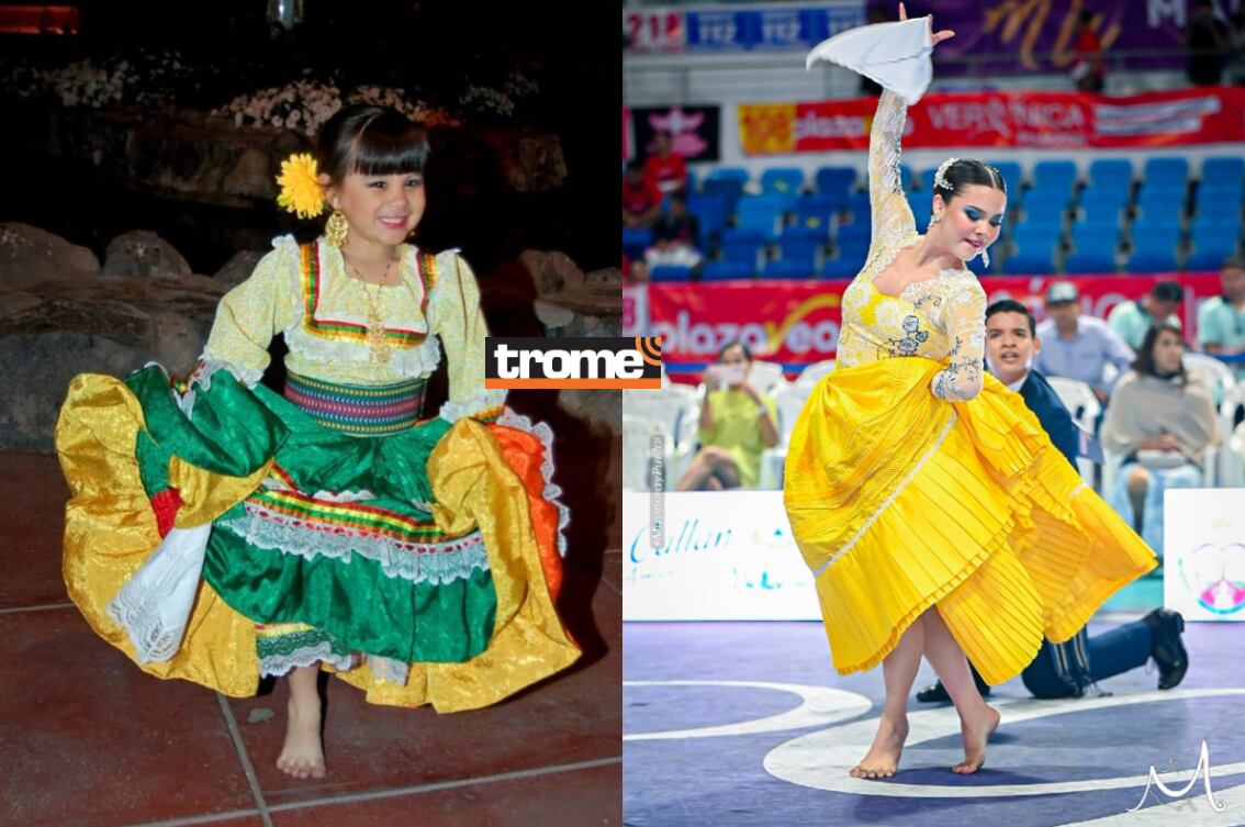 "Por más que se tenga habilidades, hay que esforzarse, trabajar duro", dice Astryd Vargas, tricampeona nacional y mundial de marinera. (Entrevista: Isabel Medina / Foto: Rev. Marinera y Punto / Trome).