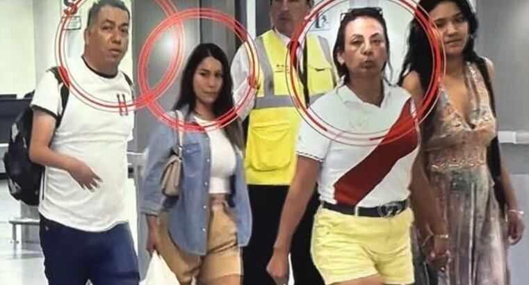 Los congresistas Darwin Espinoza y Kira Alcarraz viajaron con Stephania Cuya a provincias. (Foto: Punto final)