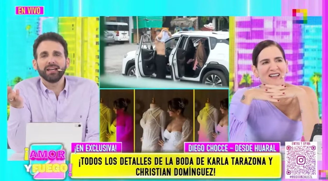 Dimas Ysla manda mensaje para los recién casados.