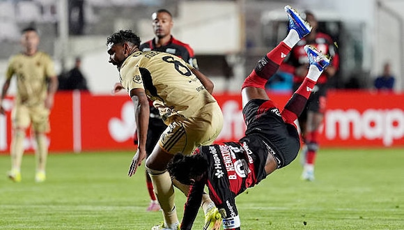 Cusco había anotado el empate ante Flamengo pero fue anulado insólitamente. (Video: ESPN)