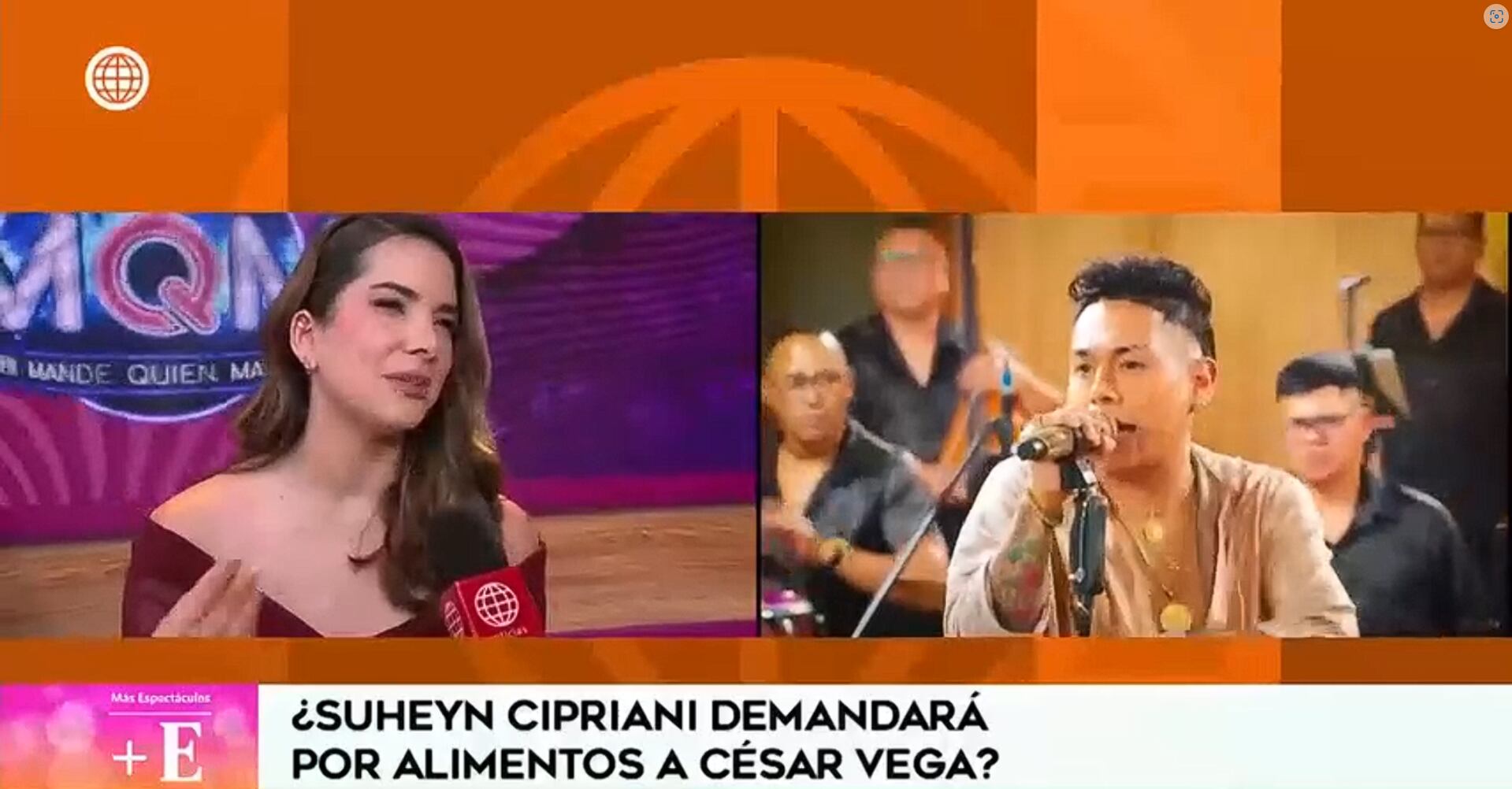 Modelo comentó sobre su actual situación con César Vega. (Foto: América TV)