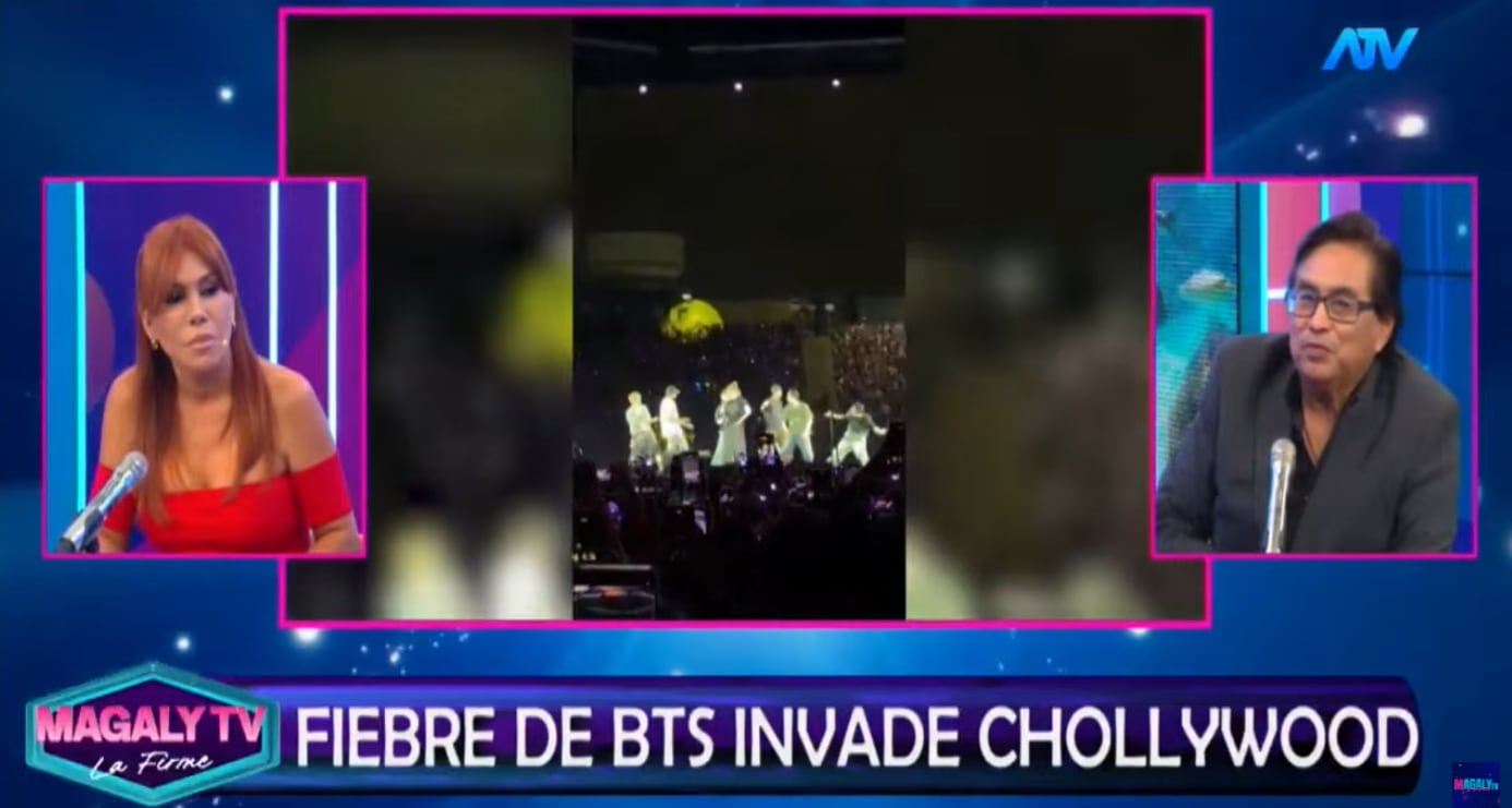 Magaly se burla de Anthony Choy al darse cuenta que es un 'Army' de BTS.