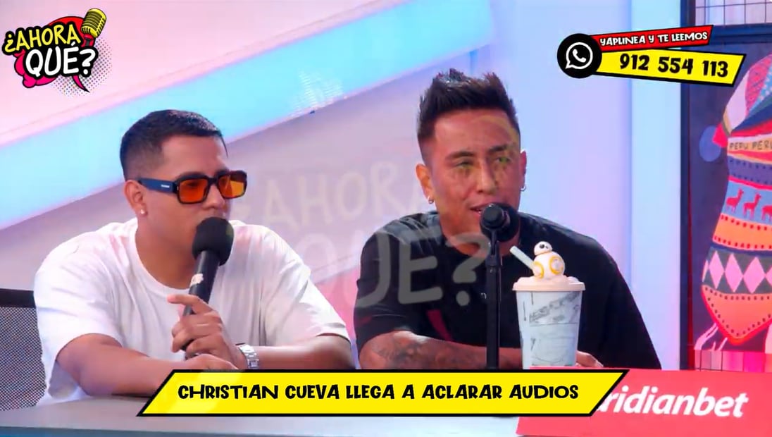 Christian Cueva reaparece tras 'EVDLV' de Pamela López.