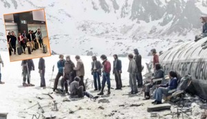 Actores de La Sociedad de la Nieve causaron alboroto a su llegada al Perú