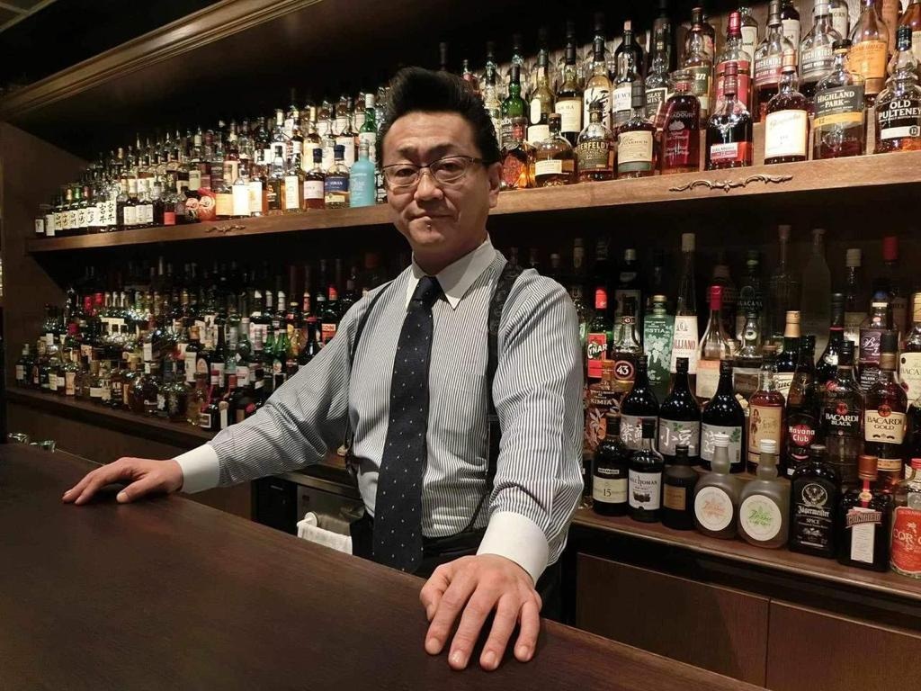 Ueno san, considerado en 2016 como el mejor bartender del mundo, de acuerdo a Tales of The Cocktail.