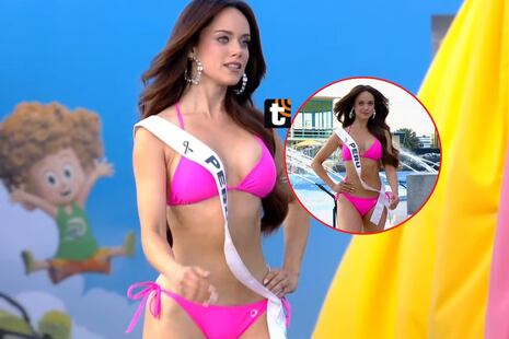 ¡Arrasó! Karla Bacigalupo deslumbra en traje de baño durante las preliminares del Miss Universo 2025