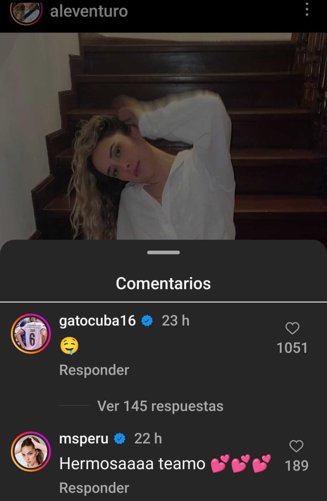 Rodrigo ‘Gato’ Cuba y Ale Venturo dan más señales de reconciliación. (Foto: @aleventuro).