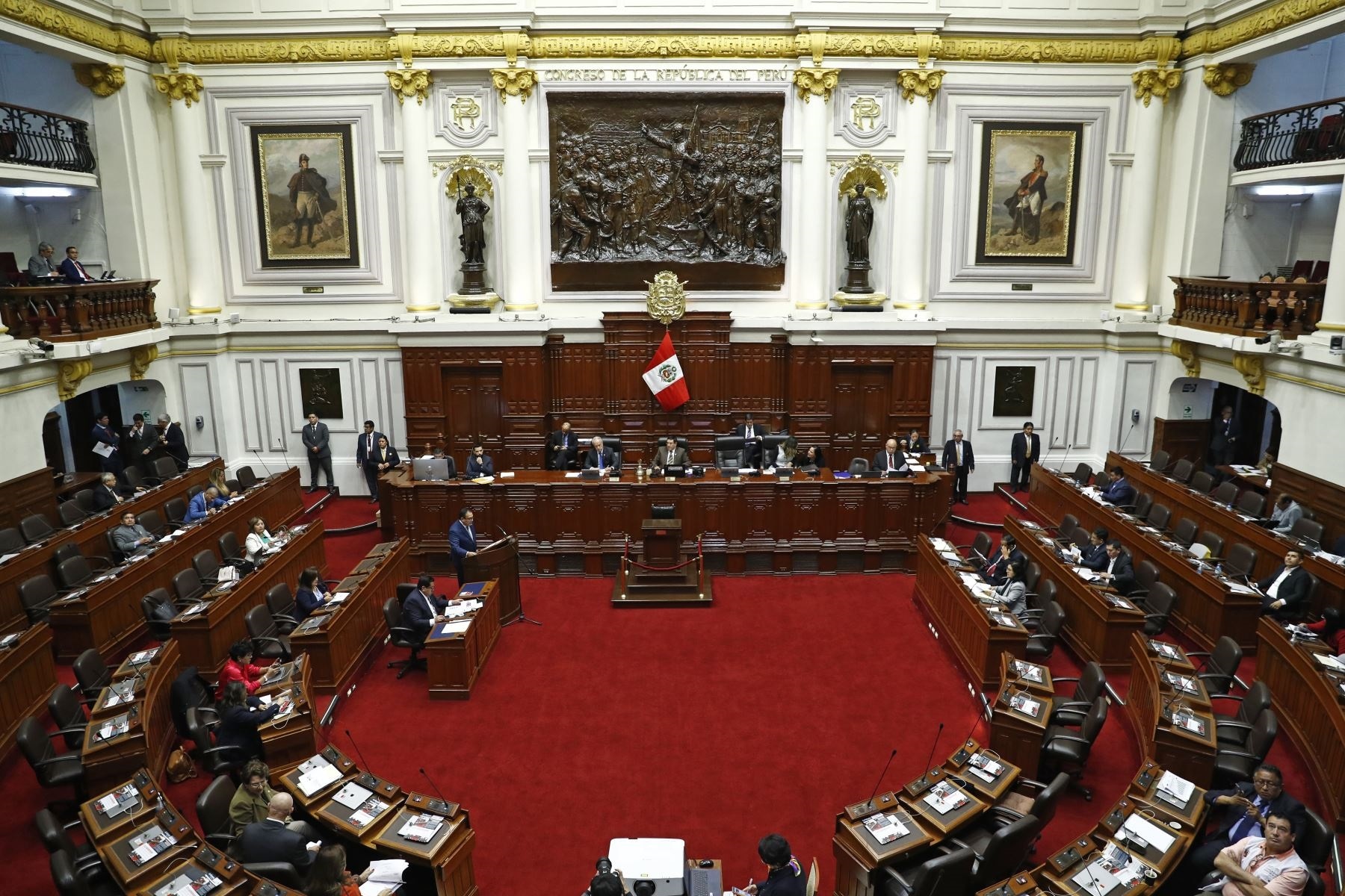 PLAZOS. Pleno debe aprobar la ley antes de abril de 2025. (Foto: Congreso)