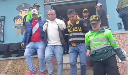 Sospechoso habría intentado fugar de la ciudad. (Captura: Sol TV)
