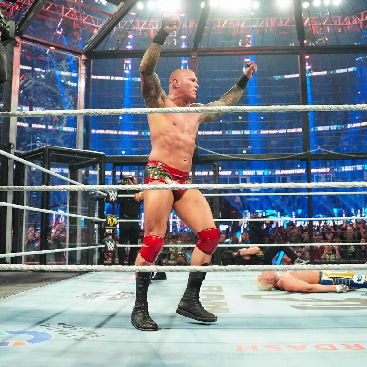 'The Viper' Randy Orton fue el gran ganador de WWE Elimination Chamber. (Foto: WWE)