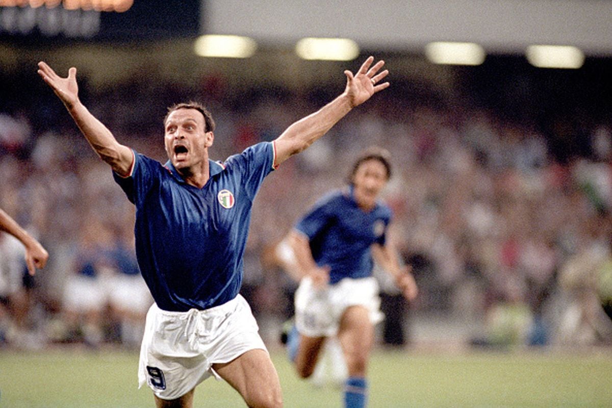 Salvatore 'Toto' Schillaci fue jugador de Juventus, Inter de Milán y también internacional con la selección de Italia. (Foto: Getty Images)