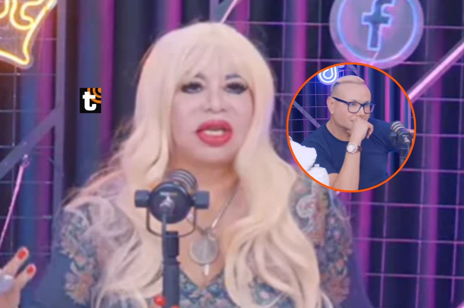 Susy Díaz se molesta cuando Carlos Cacho le pregunta por Walter Obregón, 'El Huachano'.